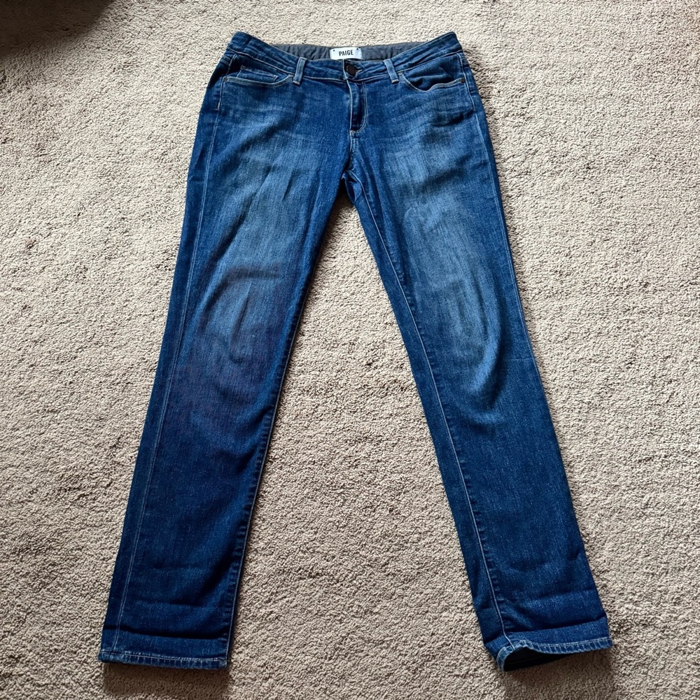 Paige Jimmy Jimmy skinny jeans dark wash